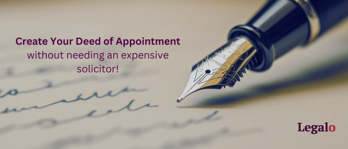 Create a Deed of Retirement and Appointment of a Trustee Image